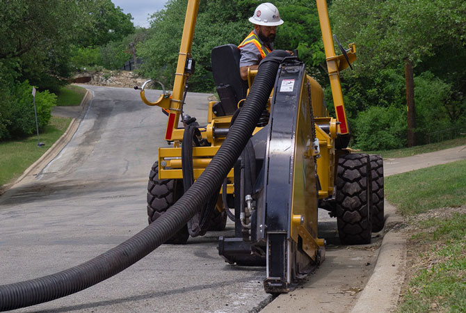 Microtrenching