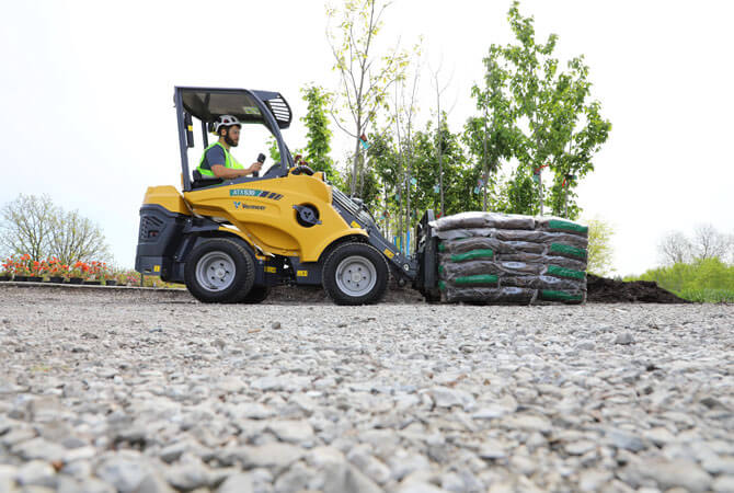 Vermeer ATX530 Mini Articulated Loader for Landscaping Jobs