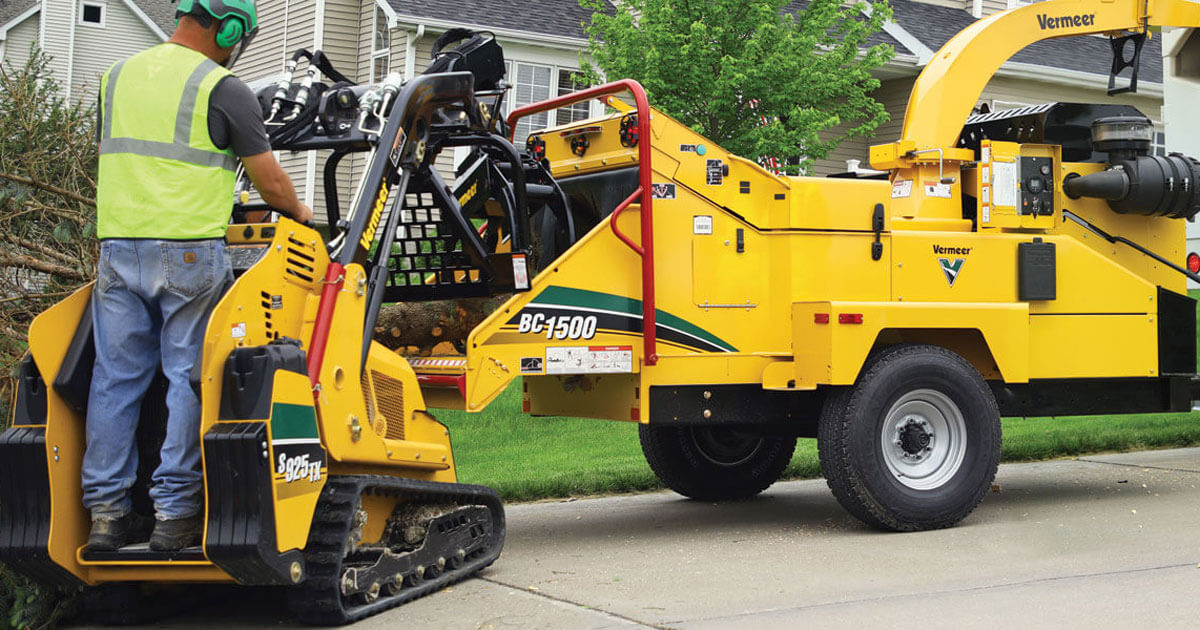 BC1500 Brush Chipper by Vermeer - Versatile & Tough