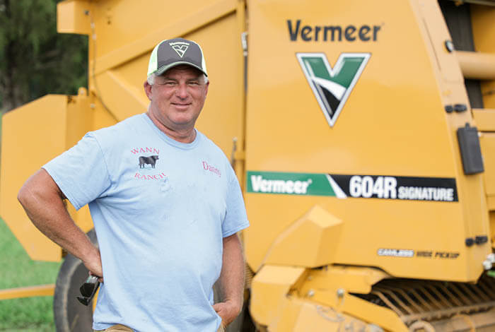 Why Danny Wann switched to the Vermeer 604R Classic baler