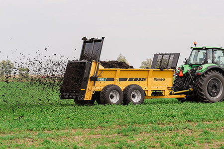 1.9% financing for up to 60 months on Vermeer manure spreaders