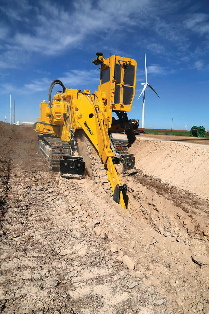 T955III Pipeline Trencher - Vermeer Wisconsin