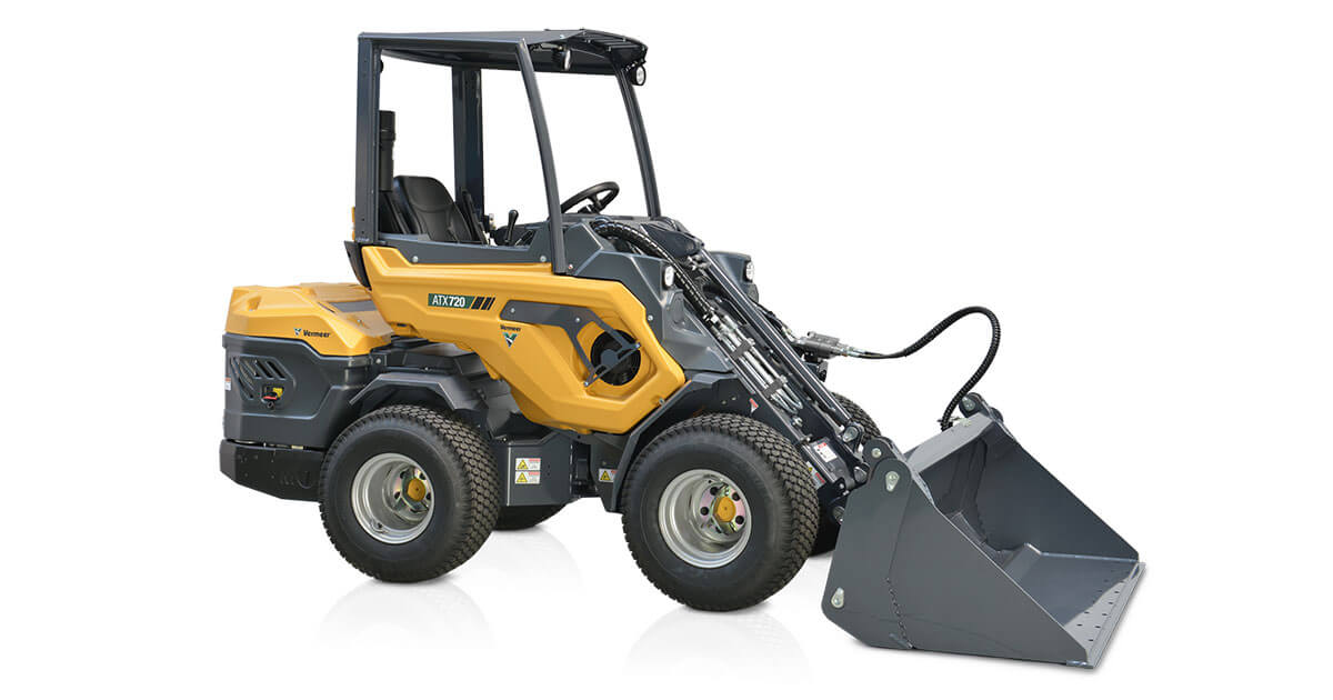 Vermeer ATX720 Compact Wheel Loader For Heavy Lifting   Atx720 Compact Articulated Loader 