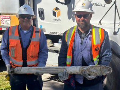 Jose Diaz holding the Bit boss system